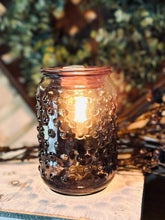 Load image into Gallery viewer, Vintage Mauve Hobnail Glass Wax Melt Warmer