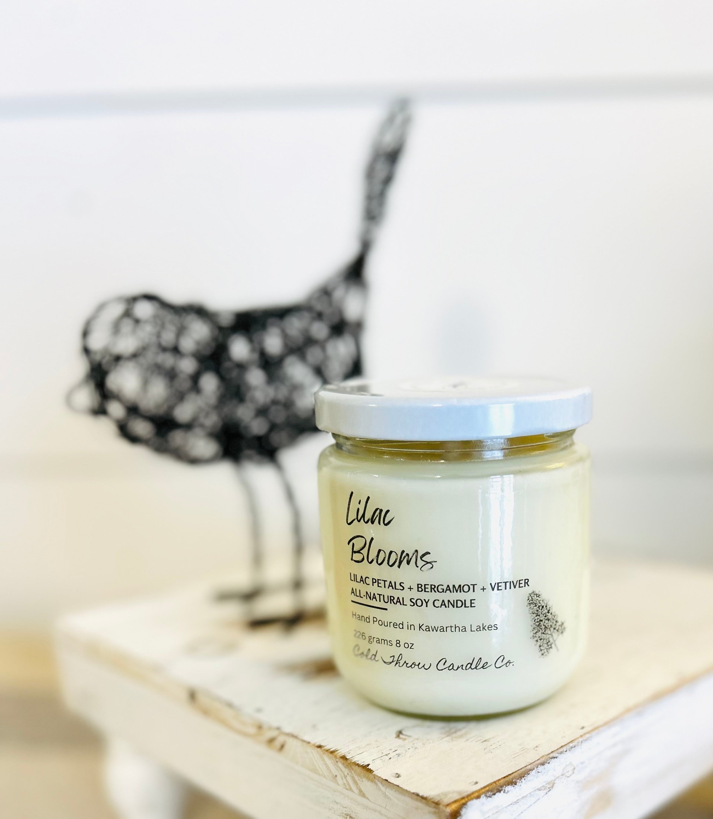 Lilac Blooms Cold Throw Candle Co.