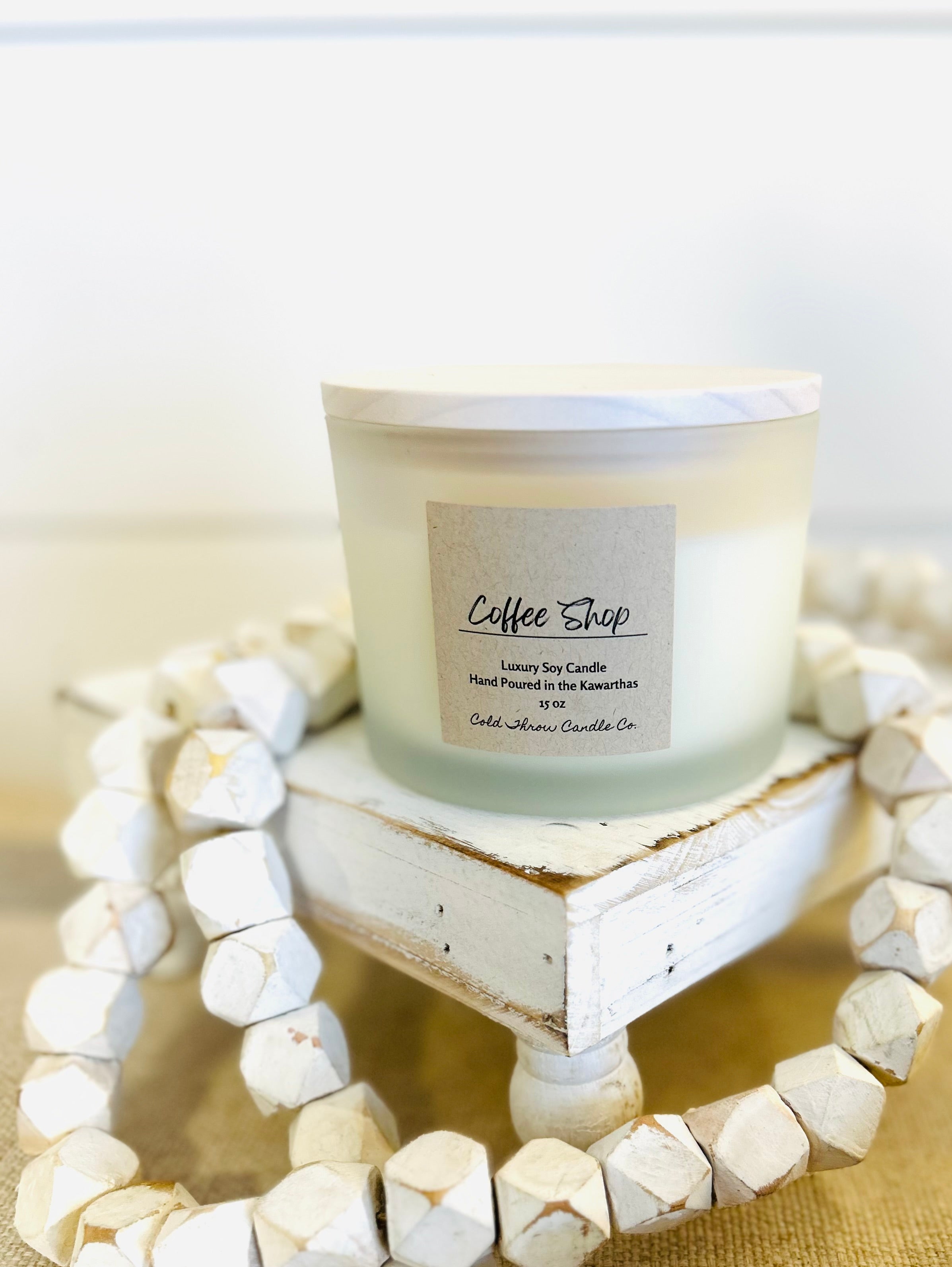 Triple Wick Coffee Shop Cold Throw Candle Co.