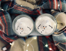 Load image into Gallery viewer, I Smell Snow! Melting Snowman Decorative Candle