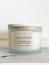 Load image into Gallery viewer, Triple Wick Whispers in the Library
