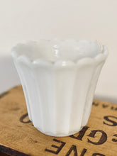 Load image into Gallery viewer, Milk Glass Flower Pot #26-47
