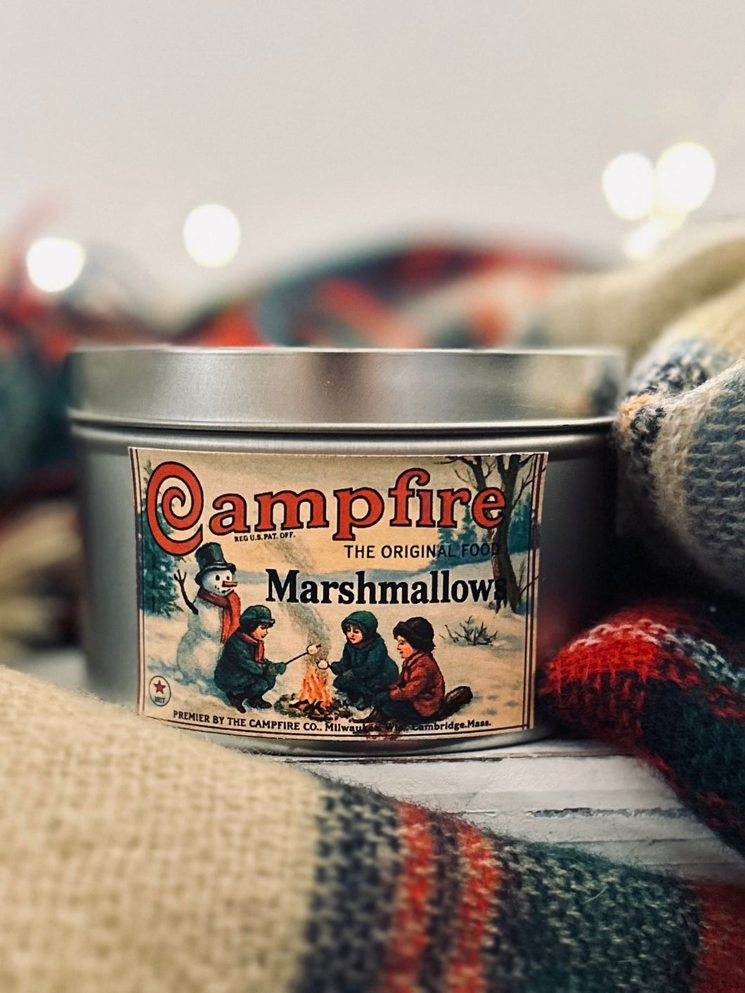 Campfire Marshmallow Tin