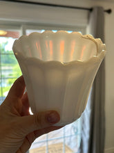 Load image into Gallery viewer, Milk Glass Flower Pot #26-47
