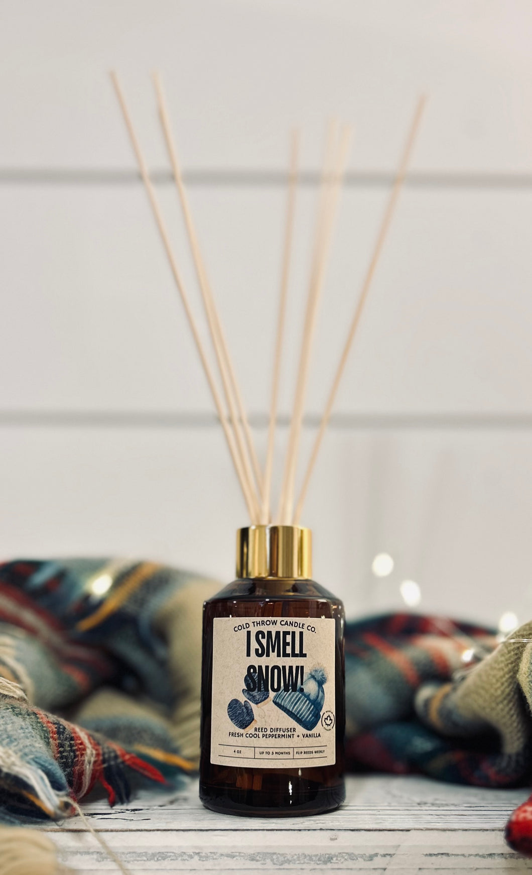 I Smell Snow! Reed Diffuser