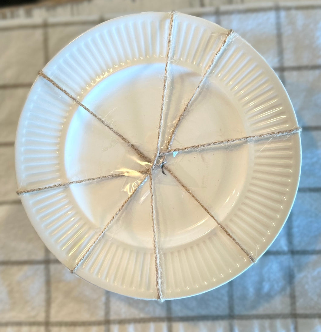 Set of 8 Ironstone Side Plates - 