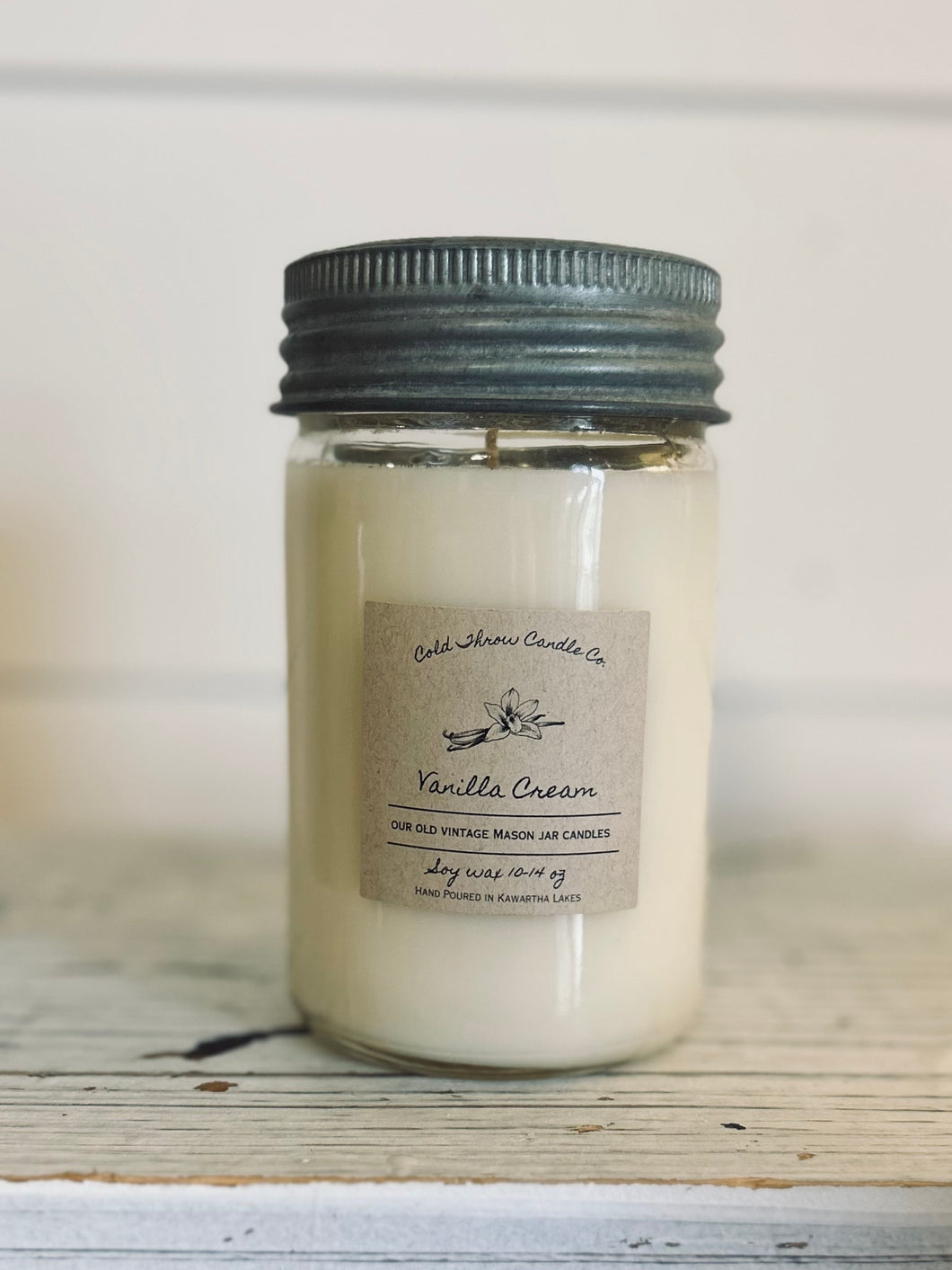 Crown Vintage Canning Jar Candle
