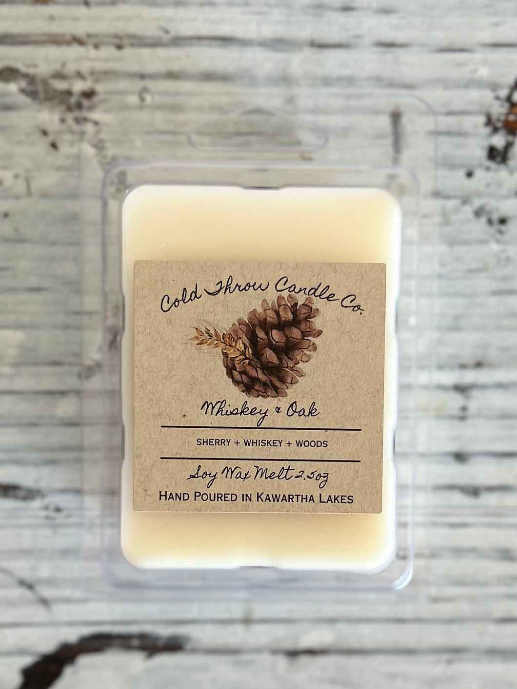 Whiskey & Oak Wax Melt