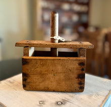Load image into Gallery viewer, Antique Butter Press - Diamond Design
