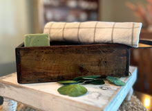 Load image into Gallery viewer, Antique Sliding Lid Box
