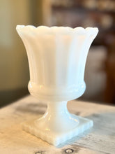 Load image into Gallery viewer, Vintage Milk Glass Chalice
