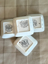Load image into Gallery viewer, Ironstone Butter Pats, Set of 4 - &quot;Tea Leaf&quot; Pattern by Alfred Meakin 1891
