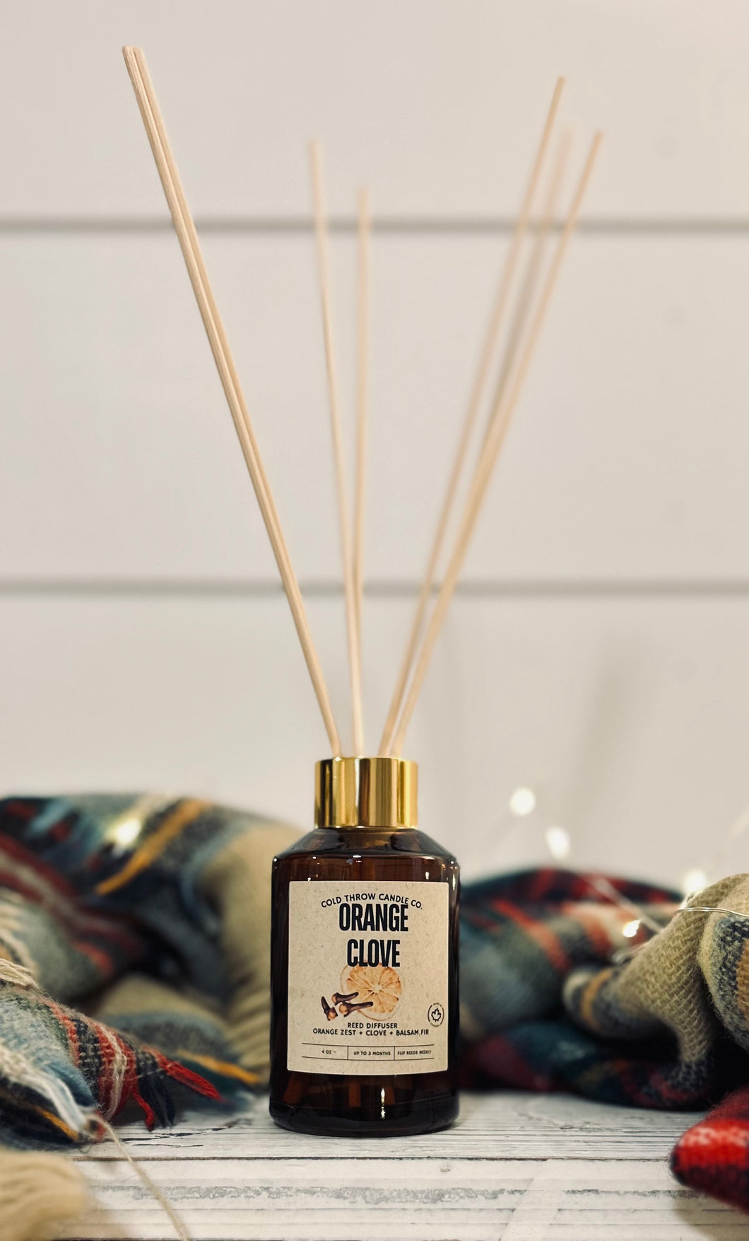Orange Clove Reed Diffuser