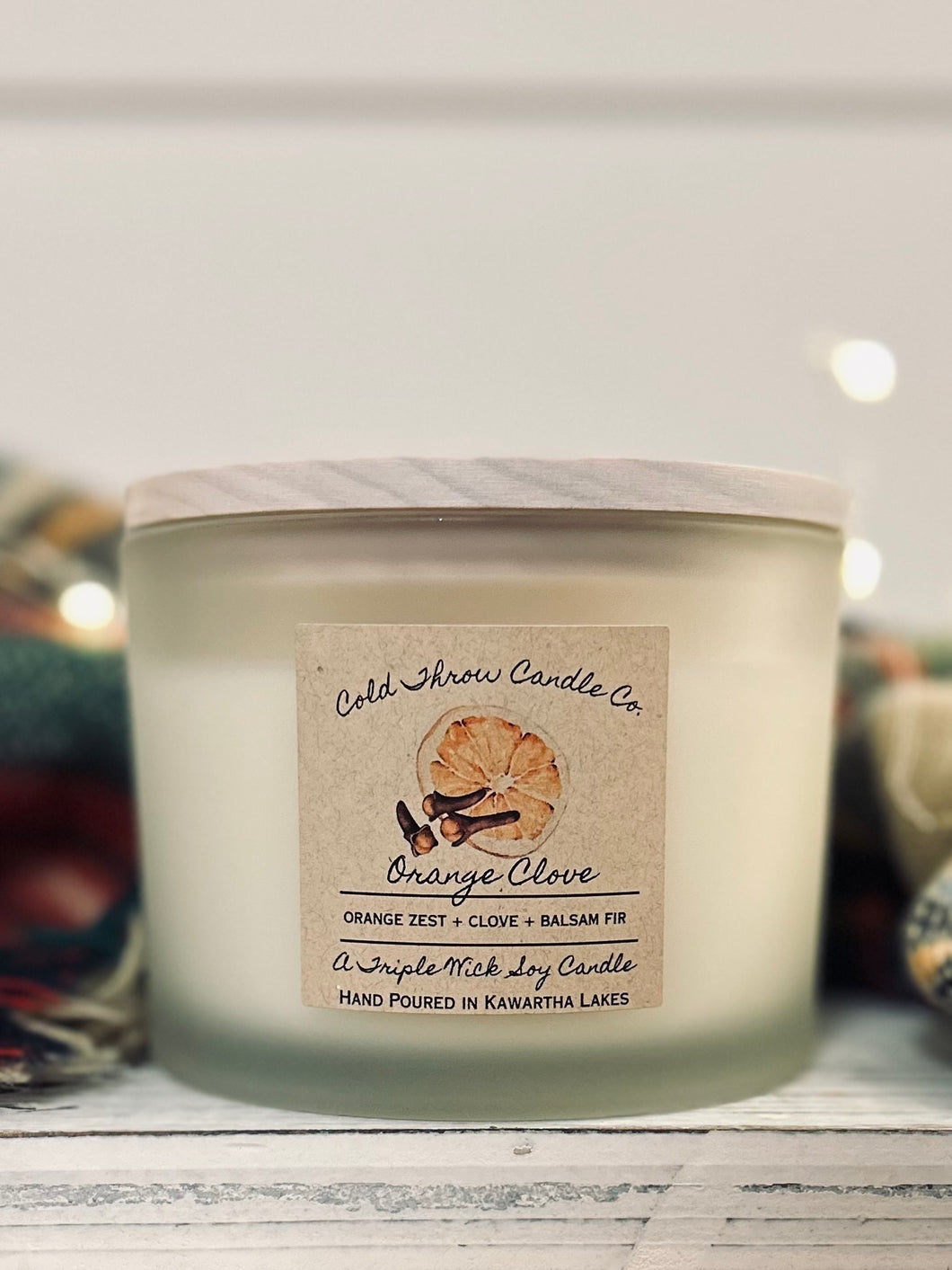 Triple Wick Orange Clove