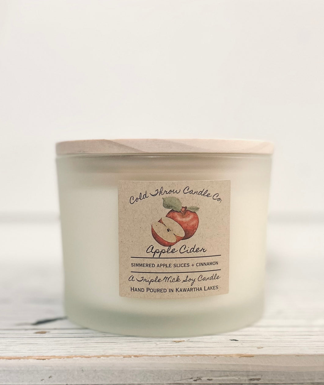 Triple Wick Apple Cider
