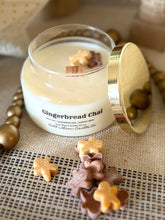 Load image into Gallery viewer, Gingerbread Chai Wood Wick Candle

