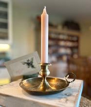 Load image into Gallery viewer, Large Brass Candle Holder

