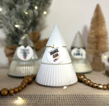 Load image into Gallery viewer, Luxury Glass Tree Candle Vessel - Christmas at the Cottage Scent
