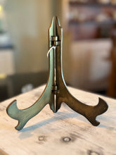 Load image into Gallery viewer, Vintage Brass Picture or Plate Stand
