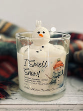 Load image into Gallery viewer, I Smell Snow! Melting Snowman Decorative Candle

