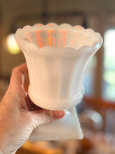 Load image into Gallery viewer, Vintage Milk Glass Chalice
