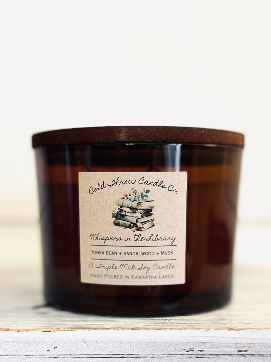 Triple Wick Whispers in the Library