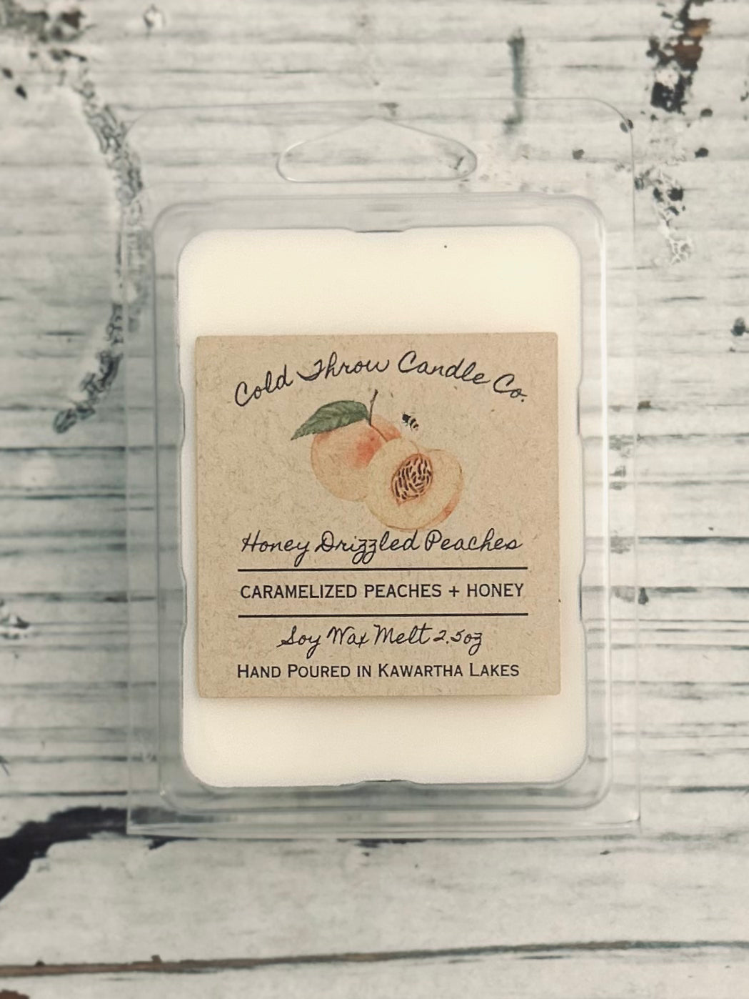 Honey Drizzled Peaches Wax Melt