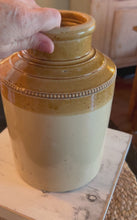 Load and play video in Gallery viewer, Antique Mustard Crock (Medium)
